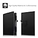 iRULU WalknBook 10.1 (1st Generation) Tablet PC Case - Fintie Premium PU Leather Folio Cover With Stylus Holder for iRULU WalknBook 1 10.1 Inch 2 in 1 Laptop Notebook (Not Fit WalknBook 3 10.1), Black