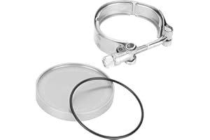 Gonetre Bov Flange Block Off Plate Universal Bov Flange Clamp Universal 2in Block Off Adapter Plug Blanking Plate Clamp, Gonetrek3gha0xg27