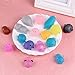 Satkago Glitter Squishies Squishys Toy, 16pcs Bulk Mini Kawaii Mochi Squishies Toy Kids Party Favors Squishies Mochi Animals Stress Reliever Anxiety Toys for Children Adults