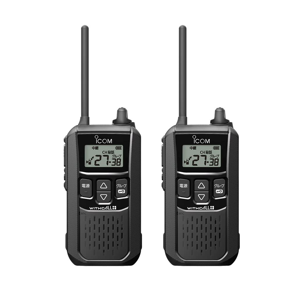 アイコム IC-4120 特定小電力トランシーバー ブラック 2台セット商品画像