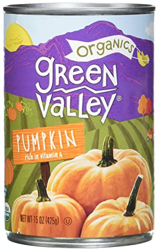 GREEN VALLEY ORGANIC PUMPKIN, 15 OZ