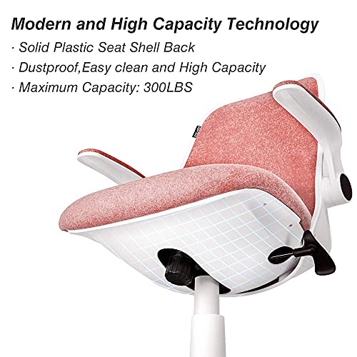 ELECWISH Office Chair Ergonomic Desk Chair Mid Mesh Back Swivel Seat