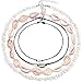 CARSHIER Natural Puka Chip Shell Choker Necklaces for Women Girls Hawaiian Cowrie Clam Vsco Girls Beach Shell Necklace Jewelry Set