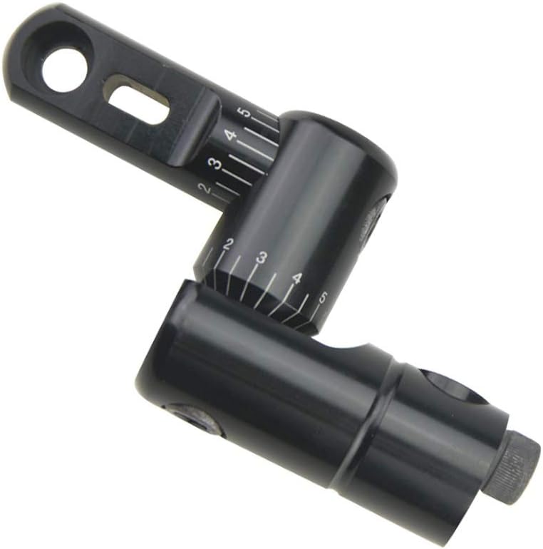 MILAEM Single Side V-Bar Fully Adjustable V-Bar Mount Quick Disconnect Bow Stabilizer