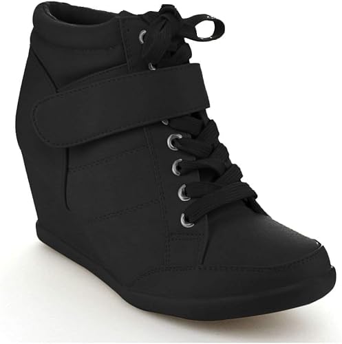 womens wedge sneakers