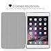 MoKo Case Fit iPad Mini 3/2 / 1, Slim Lightweight Smart Shell Stand Cover with Translucent Frosted Back Protector Fit Apple iPad Mini 1 / Mini 2 / Mini 3, Space Gray (with Auto Wake/Sleep)