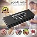Vacuum Sealer Machine OUNUO Automatic Food Sealer Vacuum Sealing System For Food Preservation Starter Kit Dry & Moist Food Modes with 10 Sealer Bags