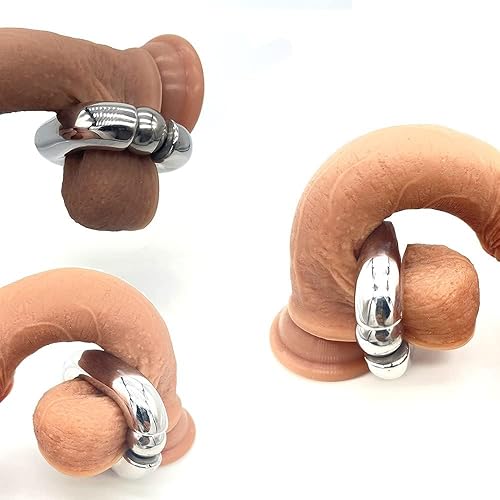 Oval Ball Ring Scrotum Pendant Ball Stretcher Stainless Steel CBT Penis  Ring Erotic Heavy Scrotum Bondage Cock Ring Metal Testicles Stretching  Exercise Ring Sex Toy (48 * 20-420g) in Kenya | Whizz