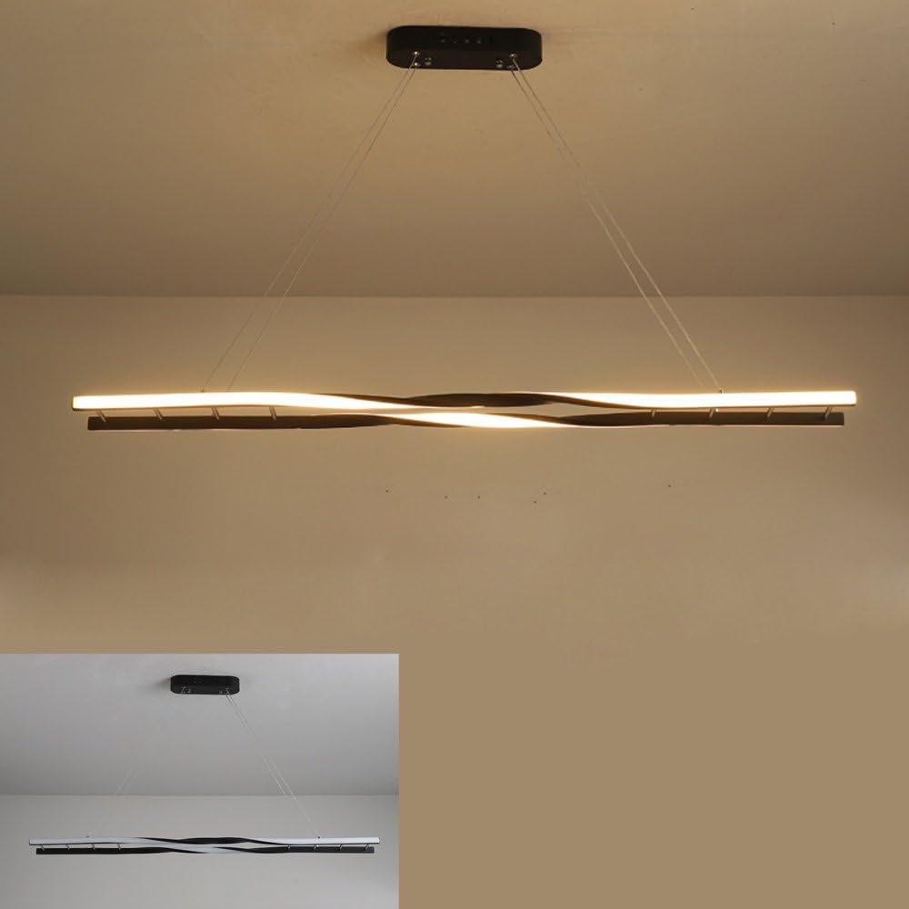 Dimmbar Esszimmer LED Pendelleuchte Modern Hängeleuchte Esstisch Lampe