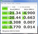 Kingston 4GB microSD HC Memory Card - Black, USB 2.0 Speed view 2