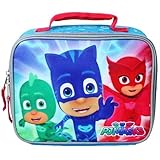 PJ MASKS GECKO, CATBOY & OWLETTE Boys Lead-Free Insulated Lunch Tote Box