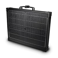 Nature Power 55702 120-watt Portable Monocrystalline Solar Panel for 12-Volt Charging in Briefcase Design