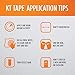 KT Tape Pro Kinesiology Therapeutic Sports Tape, 20 Precut 10 inch Strips, Latex Free, Water Resistance, Pro & Olympic Choice, Pink Polka Dots, 20 Strips
