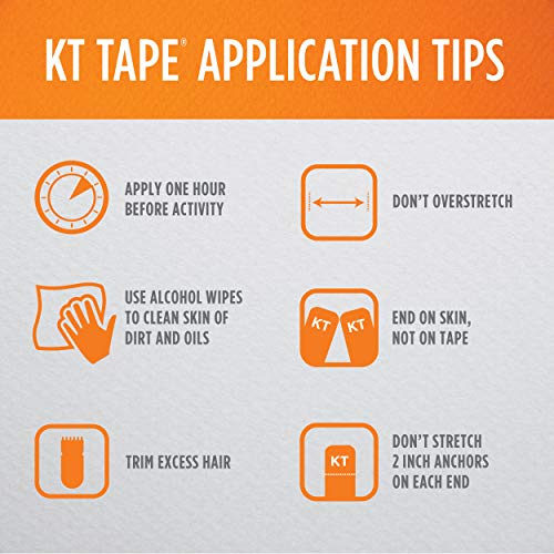 KT Tape Original Cotton Elastic Kinesiology Therapeutic Athletic