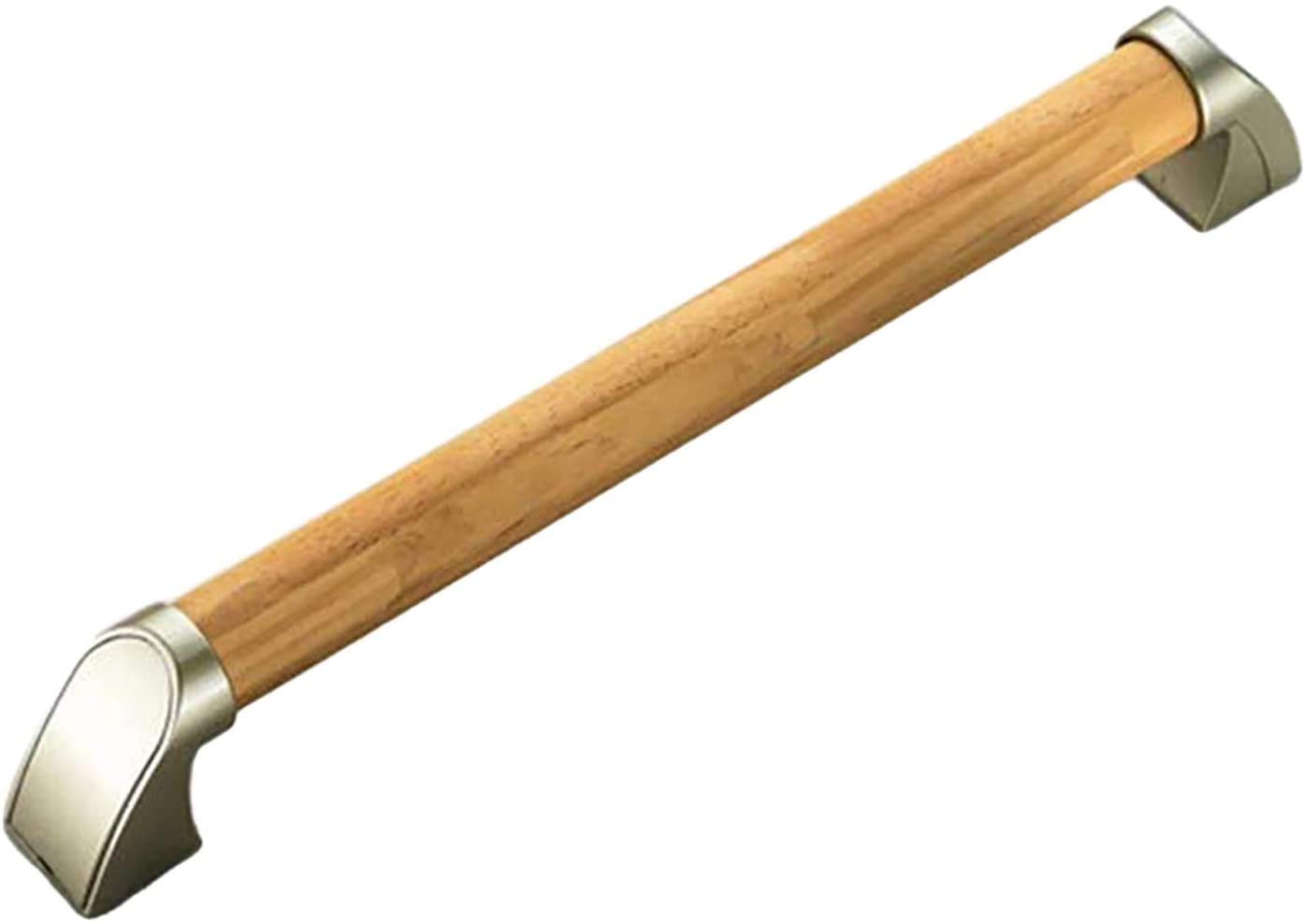 BANGSUN Wooden Grab Bar, Waterproof, 30cm, Wood Color, 136.08kg Max Capacity