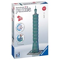 Taipei 101 Tower 3D Puzzle, 216-Piece