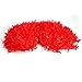 Cheerleader Pom Poms,Cheerleading Sport Party Pom-Pom Assortment Dance Accessories (1 Pair)