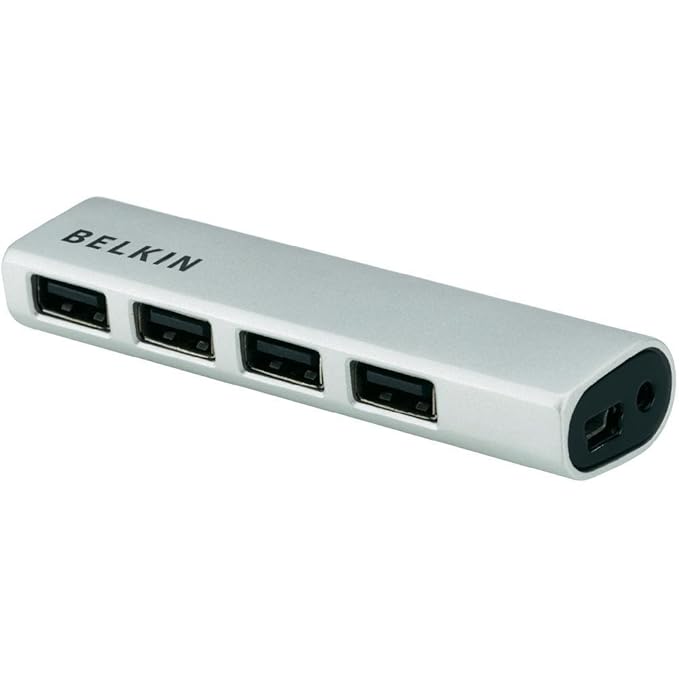 Belkin F4U038 4Port USB 2.0 Hub UltraSlim aktiv Amazon.de Computer