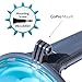 Outer Limits Full Face Snorkel Mask Adult - FullFace Snorkel Mask with Carrying Bag Included. Fog Free Panoramic Views with Easy Breathe Design and Longer Snorkel, GoPro Compatible Snorkel Gear