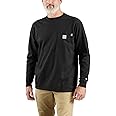 Carhartt Men's Flame Resistant Force Loose Fit Midweight Long-Sleeve Pocket T-Shirt