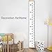 THINCOWIN Wall Growth Chart Wall Hanging Height Chart for baby Wall Ruler for Kids Room Hanging Decor for child
