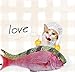 Qiekenao 2 Piece 2017 Catnip Toys Simulation Plush Snapper Fish Shape Doll Interactive Pets, Salmon and Red
