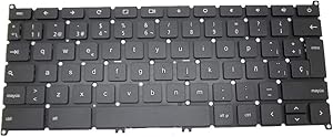 GAOCHENG Laptop Keyboard for Acer Chromebook C740 NSK-RB0SQ 0S AEZHQP00010 9Z.NBRSQ.00S NK.I1117.03U Spain SP Without Frame
