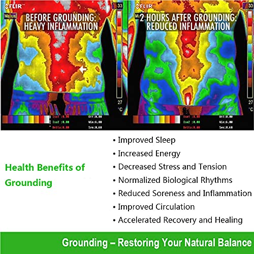 Earthing Grounding Foot Mat,Reduce Pain And Inflammation, Reconnect To