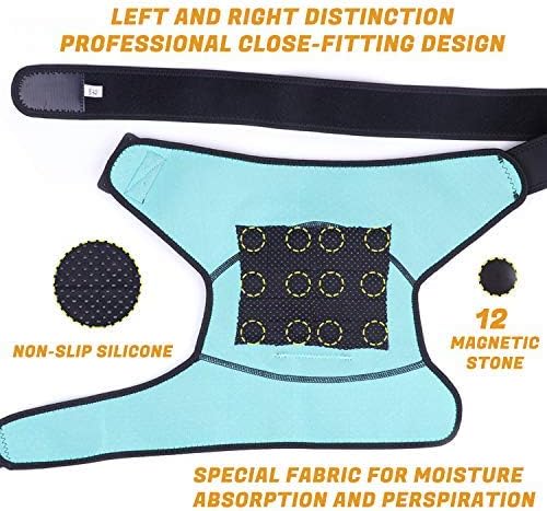 Thx4COPPER Magnetic Shoulder Brace, Compression Support Wrap Belt - Image 5