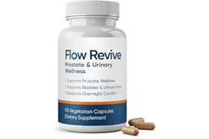 XPDGVS Flow Revive Prostate Wellness Supplement for Men – Daily Wellness Support with Saw Palmetto, Beta-Sitosterol & Pumpkin Seed – 90 Veg Capsules