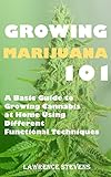 Growing Marijuana 101: A Basic Guide to Growing Cannabis at Home Using Different Functional Techniques
