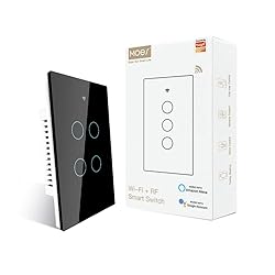 MOES 2.4GHz WiFi Wall Touch Smart Switch Neutral
