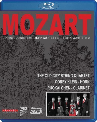 Mozart: Clarinet, Horn, String Quartets (3D Blu Ray Audio) [Blu-ray] by AIX Records