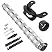 JDDZ-E Mini Portable Bike Pumps,130 PSI High Pressure Bicycle Air Pump,Fits Presta and Schrader,Come with Basketball and Balloon Inflatable Holes, Including Mounting Kit