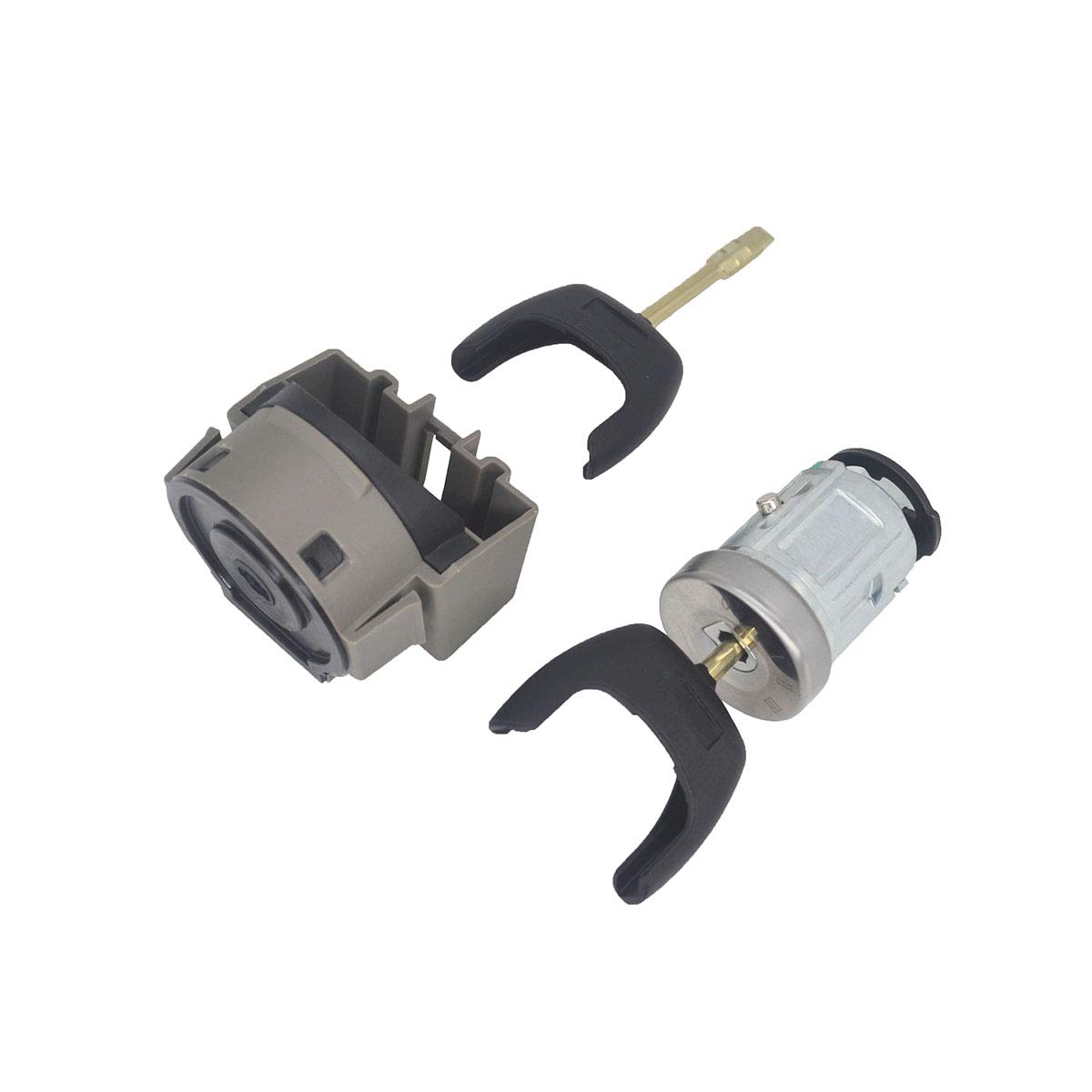KASturbo Ignition Switch Barrel Lock Set Cylinder for F-ord Transit MK7 2S61-A3697-AA 4355452
