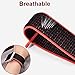 INTENY Sport Band Compatible with Apple Watch 40mm, Soft Lightweight Breathable Nylon Sport Loop, Strap Replacement for iWatch Series 4 (Black Nike, 40mm)