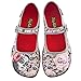 Hot Chocolate Design Chocolaticas Flora La Muerte Women's Mary Jane Flat Multicoloured HCD 40
