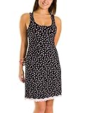 Rene Soft Racer Back Night Gown with Sheer Lace Back