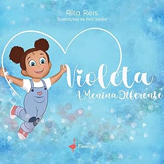 Livro Violeta, a menina diferente
