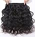 Connie 8A Peruvian Hair 3 Bundles Body Wave 14 16 18 Unprocessed Peruvian weave hair human bundles Natural Black Color Total 300g
