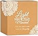 Pavilion Gift Company - Light Your Way Memorial 19175 in Memory Loved Ones Shine Ceramic Soy Wax Candle