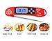 Cook 'n' Gift Thermonib Digital Instant Read Cooking Thermometer Probe - Red