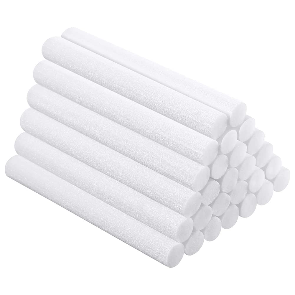 Hopbucan 8X200mm Humidifier Filter Atomizer Replacement Cotton Swab 50Pack Humidifier Filter Can Be Cut