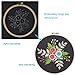 2 Pack Embroidery Starter Kit with Pattern, Kissbuty Full Range of Stamped Embroidery Kit Including Embroidery Cloth with Pattern, Bamboo Embroidery Hoop, Color Threads and Tools Kit (Rose Sunflowers)