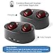 VJJB Bluetooth Headphones,True TWS K2 Mini Twins Stereo Wireless Earbuds,Mini Cordfree Invisible Earphones Bluetooth 4.1 Wireless Headsets with Portable Charging Case for iPhone Sumsung Smartphones