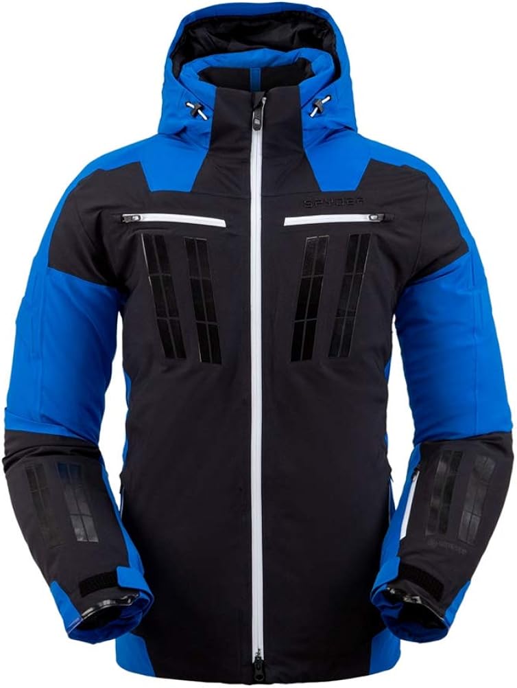 Spyder Monterosa GTX Men's Ski Jacket Blue/Black (959) M Amazon.co.uk