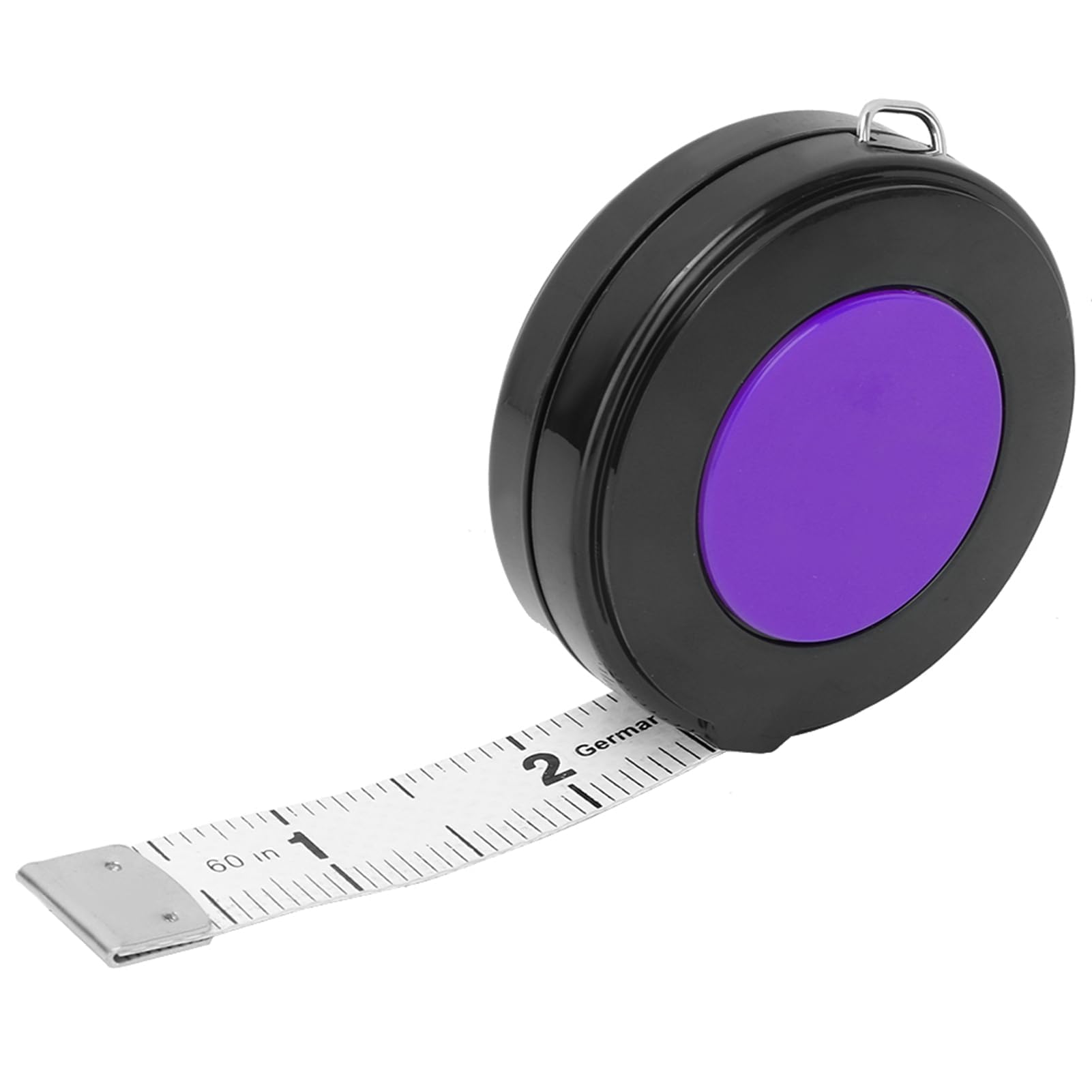 Garosa 150cm Tape Measure Soft Retractable Tape for Body Fabric Sewing Tailor Cloth Knitting Home Craft Measurements, 1.5cm Wide(Purple)