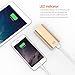 Jackery Bar Pocket-Sized 6000mAh Ultra Compact Portable Charger (External Battery Power Bank) with Premium Battery Cells Aluminum Shell Superior Charging Speed for iPhone 8/8 Plus, iPhone X, Gold