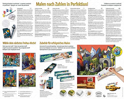 Schipper 609130823 Malen nach Zahlen - Holiday Memories by Miguel Freitas - Bilder malen für Erwachsene, inklusive Pinsel und Acrylfarben, 40 x 50 cm – Bild 3