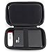 Hard Drive Case Saygoer 2.5 Inch Portable Travel Organizer Shockproof Electronics Cables Accessories Organizer EVA, Black